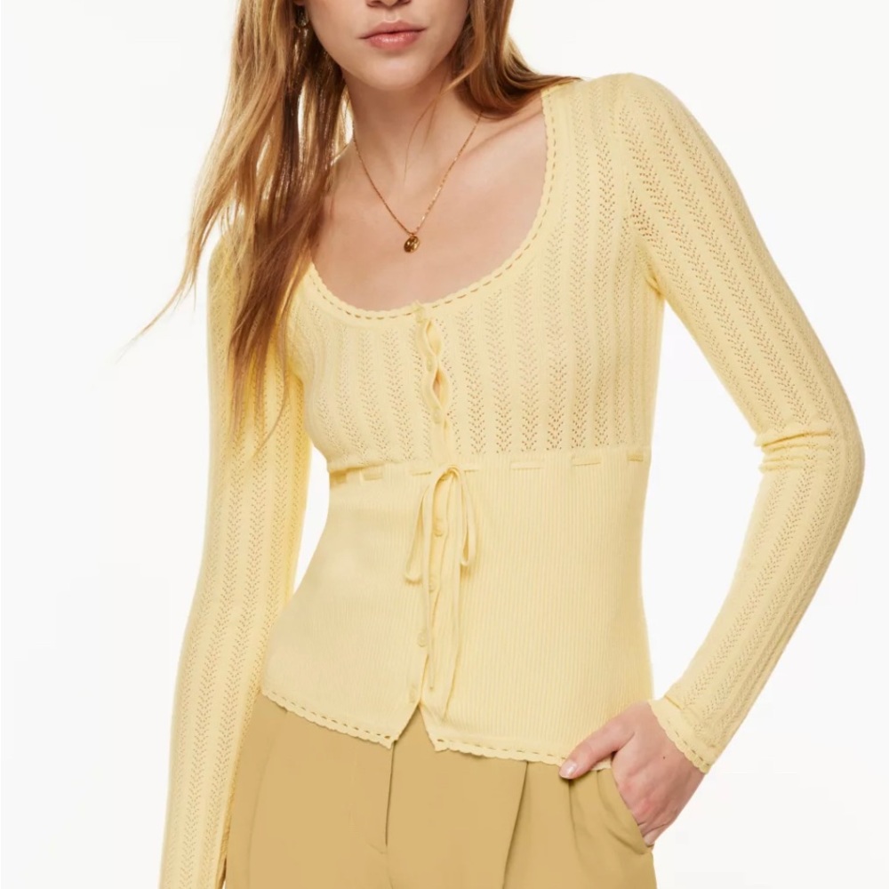 Aritzia Wilfred Precious Sweater